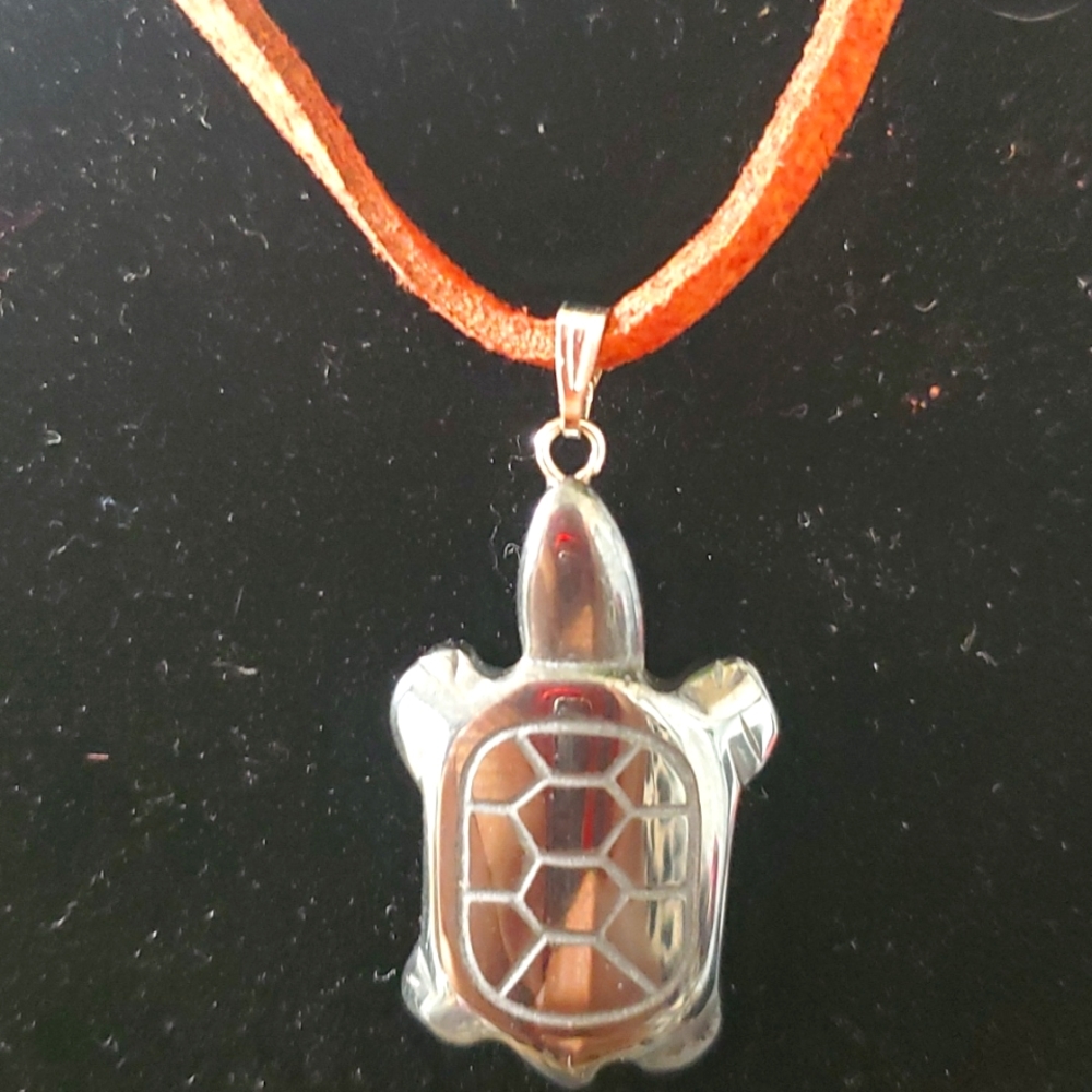 Men's  Hematite necklace.
